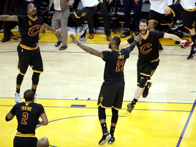 The winning moment. (Reuters) The winning moment. (Reuters)