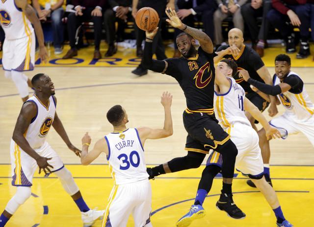 lebron james first finals