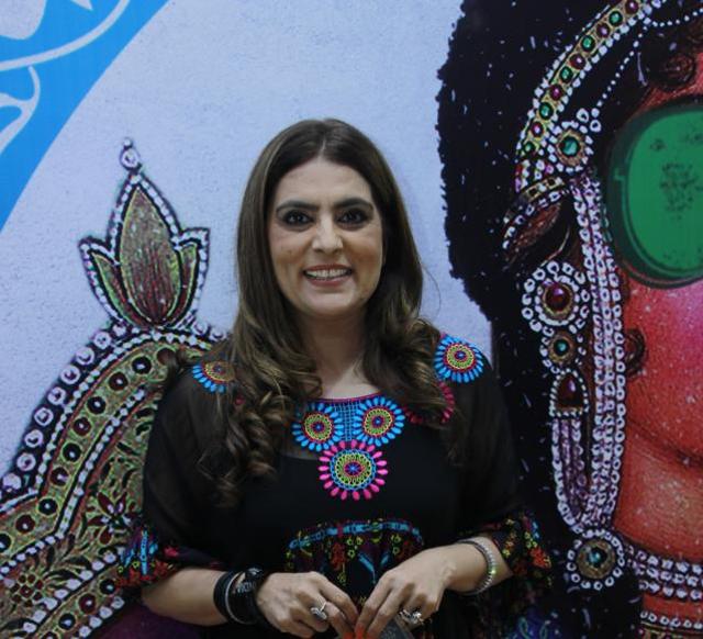 Designer Reynu Tandon advises to go for soft cotton shoes for this weather. (Shivam Saxena/HT )