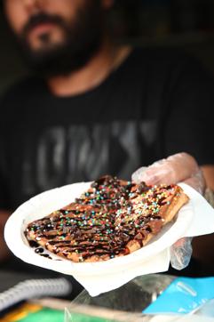 Nutella Sandwich at Tony’s (Manoj Verma/ Hindustan Times)