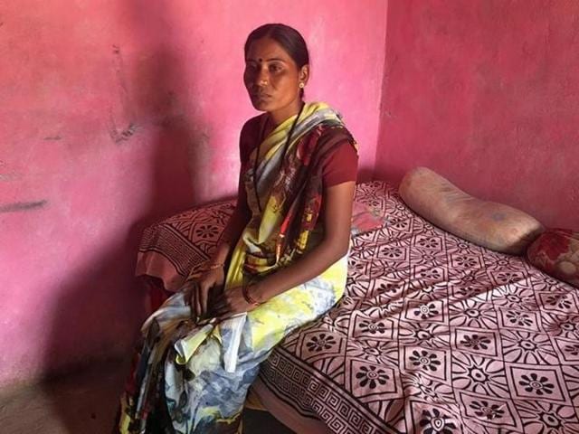 Joshna Wandile, a widow, poses inside her two-room house in Alipur village in Maharashtra. (Reuters) Joshna Wandile, a widow, poses inside her two-room house in Alipur village in Maharashtra. (Reuters)