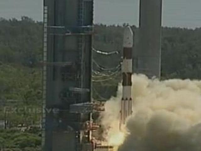 The mission would last for 26 and a half minutes by which time all satellites will be put into a polar synchronous orbit of 505 km height one by one. (Doordarshan) The mission would last for 26 and a half minutes by which time all satellites will be put into a polar synchronous orbit of 505 km height one by one. (Doordarshan)