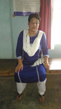 The female member of the gang, Shiela Marbaniang. (HT Photo) The female member of the gang, Shiela Marbaniang. (HT Photo)