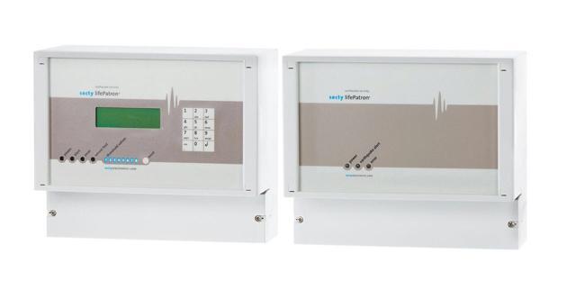 Master detector and sub master detector that catch earthquake signals from primary tremors and send signals to the alarm system.