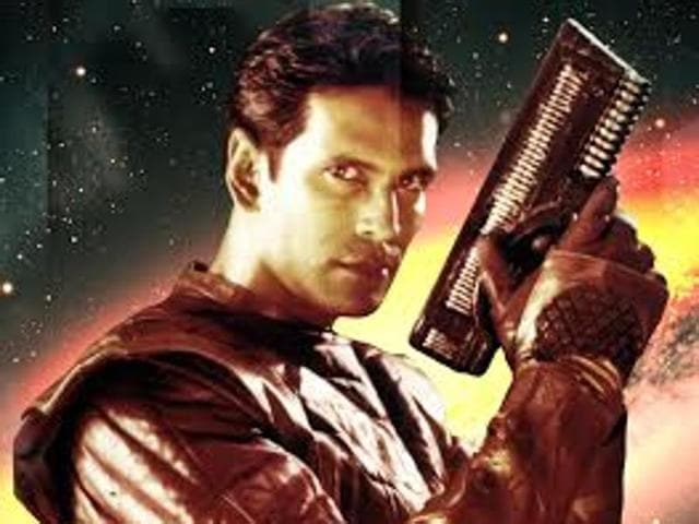 Milind Soman played the lead in the show Captain Vyom. Milind Soman played the lead in the show Captain Vyom.