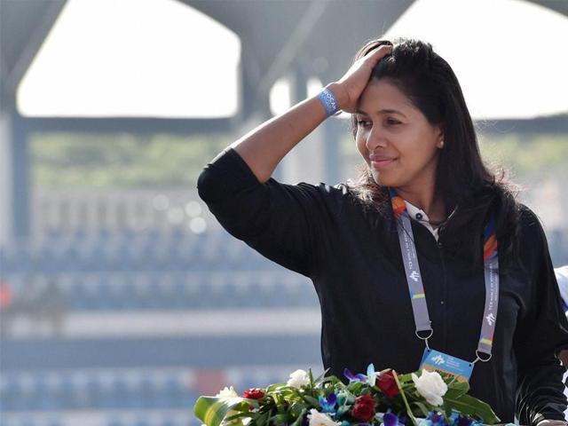 The minister had courted controversy earlier this month after Anju alleged that she was “insulted” by him after he levelled corruption charges against her. (PTI) The minister had courted controversy earlier this month after Anju alleged that she was “insulted” by him after he levelled corruption charges against her. (PTI)