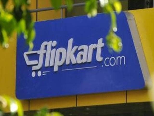 The logo of country’s largest online marketplace Flipkart is seen on a building in Bengaluru.(Reuters File Photo)