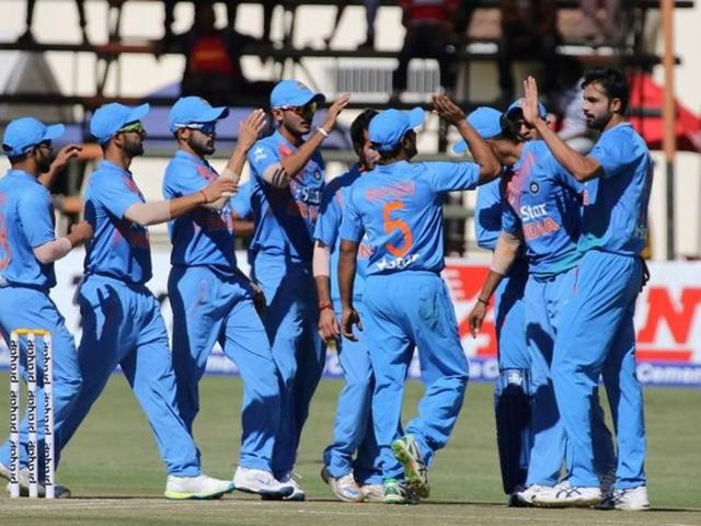 Kedar Jadhav bailed India out of trouble with 58 off 42 balls. (AFP) Kedar Jadhav bailed India out of trouble with 58 off 42 balls. (AFP)