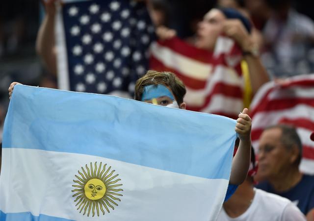 A supporter of Argentina waits for the start of the Copa America Centenario semifinal football match against USA in Houston, Texas, US. (AFP Photo) A supporter of Argentina waits for the start of the Copa America Centenario semifinal football match against USA in Houston, Texas, US. (AFP Photo)