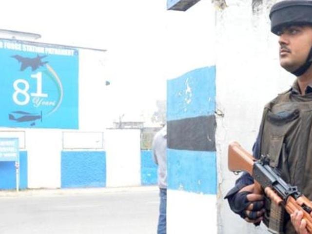 The Parliamentary Standing Committee (PSC) on Home Affairs said on Tuesday it has informed the Centre of the possibility of terrorists hiding in villages close to the “vulnerable” Pathankot airbase and that it can come under fresh attack. (Sameer Sehgal/HT File Photo) The Parliamentary Standing Committee (PSC) on Home Affairs said on Tuesday it has informed the Centre of the possibility of terrorists hiding in villages close to the “vulnerable” Pathankot airbase and that it can come under fresh attack. (Sameer Sehgal/HT File Photo)