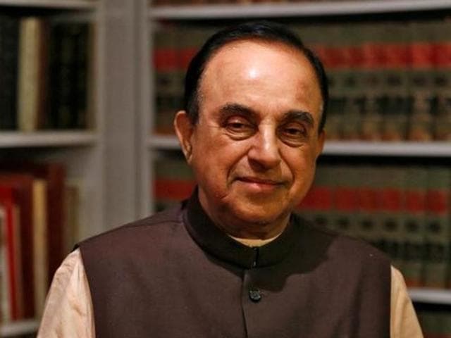 Bharatiya Janata Party (BJP) MP Subramanian Swamy targeted chief economic adviser Arvind Subramanian and demanded his sacking. (Reuters file photo) Bharatiya Janata Party (BJP) MP Subramanian Swamy targeted chief economic adviser Arvind Subramanian and demanded his sacking. (Reuters file photo)