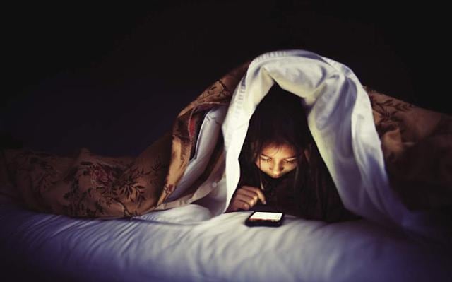 In a warning to those who sleep with their devices next to them, researchers have found two women who were affected by transient smartphone “blindness” - a condition where they went blind in one eye after gazing at smartphones in the dark. (Pinterest) In a warning to those who sleep with their devices next to them, researchers have found two women who were affected by transient smartphone “blindness” - a condition where they went blind in one eye after gazing at smartphones in the dark. (Pinterest)