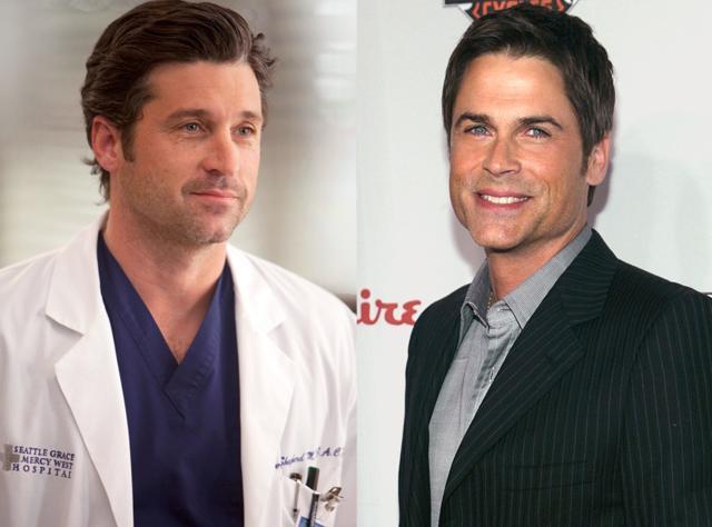 Mcdreamy could have been played by actor Rob Lowe, but instead the role went to actor Patrick Dempsey. Mcdreamy could have been played by actor Rob Lowe, but instead the role went to actor Patrick Dempsey.