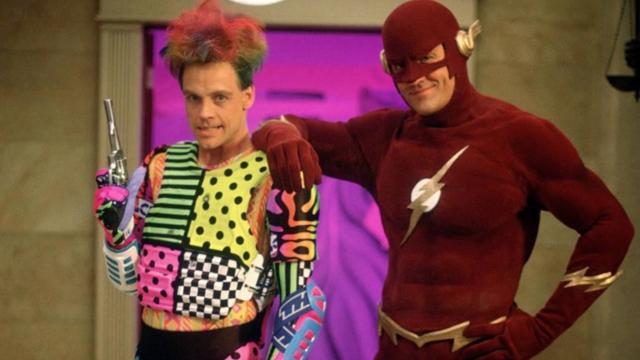 Actor Mark Hamill on the left and Actor John Wesley Shipp on the right. Actor Mark Hamill on the left and Actor John Wesley Shipp on the right.