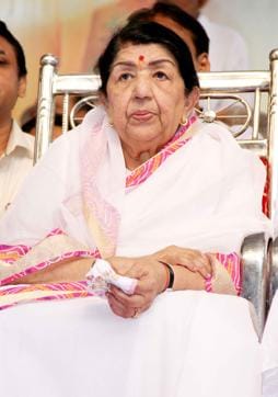 Singer Lata Mangeshkar. Singer Lata Mangeshkar.
