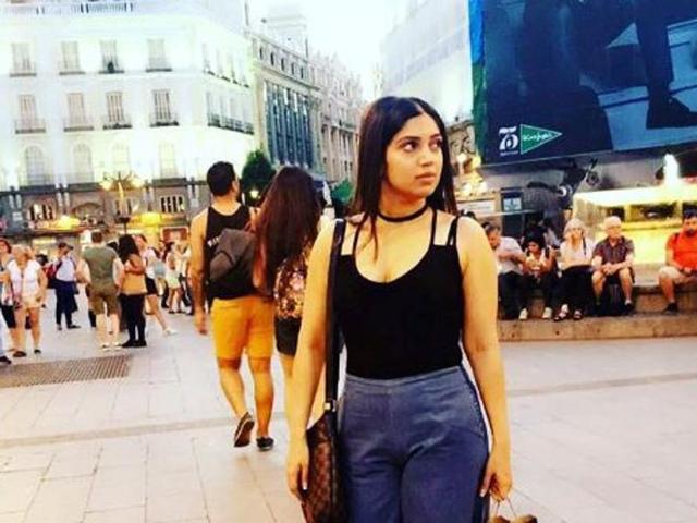 Bhumi Pednekar arrives in Madrid, Spain for IIFA. (iNSTAGRAM)