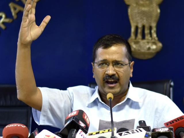 Chief minister Arvind Kejriwal’s media advisor, Arunodya Prakash, has confirmed the move.(Arun Sharma/HT file)
