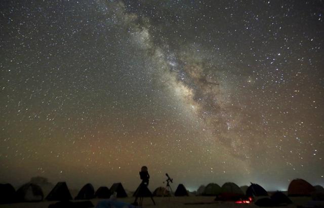 The reserve covers an area of 2,500 sq.km and aims to limit light pollution by stepping up protection of dark-sky resources for education and tourism development. (Reuters) The reserve covers an area of 2,500 sq.km and aims to limit light pollution by stepping up protection of dark-sky resources for education and tourism development. (Reuters)