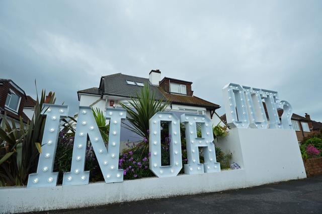 An illuminated "In or Out" sign is pictured outside a house in Hangleton near Brighton in southern England on June 23, 2016. (AFP) An illuminated "In or Out" sign is pictured outside a house in Hangleton near Brighton in southern England on June 23, 2016. (AFP)