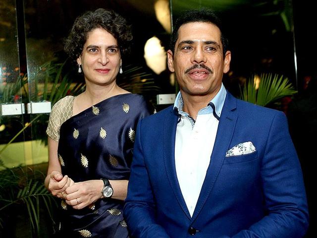 A day after the Enforcement Directorate (ED) served a notice on a firm linked to Congress president Sonia Gandhi’s son-in-law Robert Vadra, his wife Priyanka Vadra took a swipe at the agency, suggesting that the news was deliberately put in the public domain even before her husband got any notice.(HT Photo)
