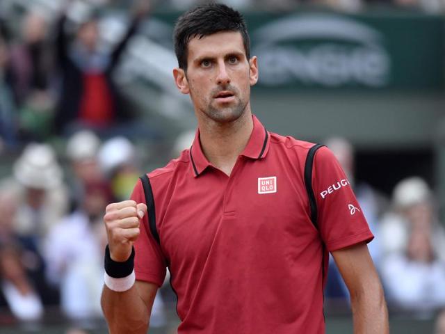 Serbia's Novak Djokovic reacts during his men's final match against Britain's Andy Murray. (AFP Photo) Serbia's Novak Djokovic reacts during his men's final match against Britain's Andy Murray. (AFP Photo)
