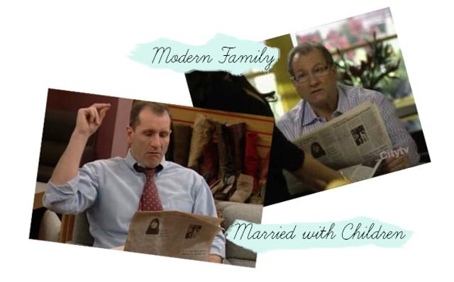 The “newspaper” which is used on every TV show. The “newspaper” which is used on every TV show.