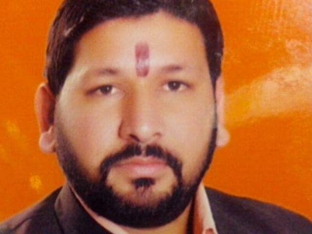 RD Puri, national president of a group that called itself the Shiv Sena Yuva Morcha.(Photo: Facebook)