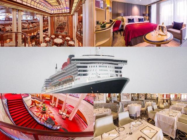 Take a virtual tour of the iconic Queen Mary 2 cruise ship that has hosted celebrities from across the world, including legendary Hollywood actress Audrey Hepburn. (AFP) 