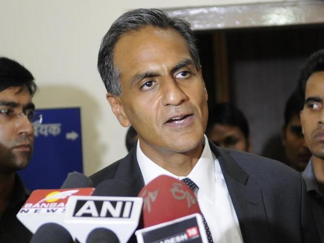 U.S. Ambassador to India Richard Verma has said the US remains committed to nuclear cooperation with India and the latter’s accession to NSG. (HT file) U.S. Ambassador to India Richard Verma has said the US remains committed to nuclear cooperation with India and the latter’s accession to NSG. (HT file)