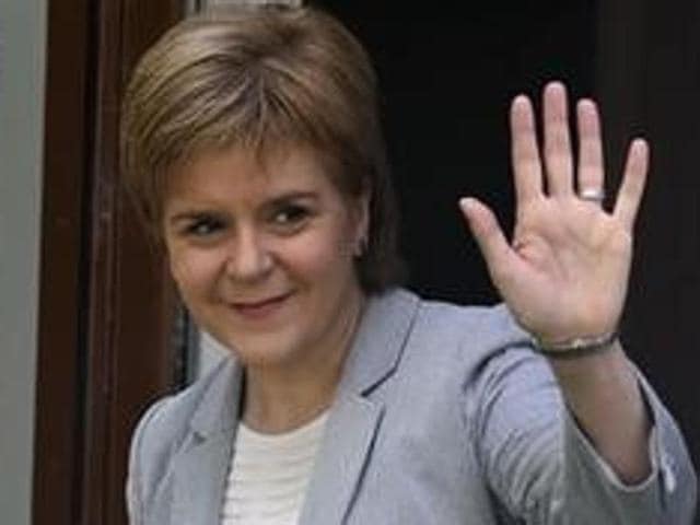 Scotland's first minister Nicola Sturgeon(Reuters) Scotland's first minister Nicola Sturgeon(Reuters)