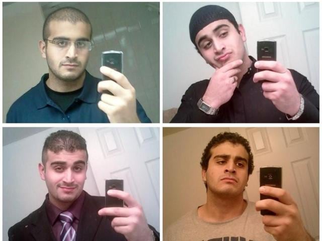 A combination of undated photos from his social media account show Omar Mateen(Reuters) A combination of undated photos from his social media account show Omar Mateen(Reuters)