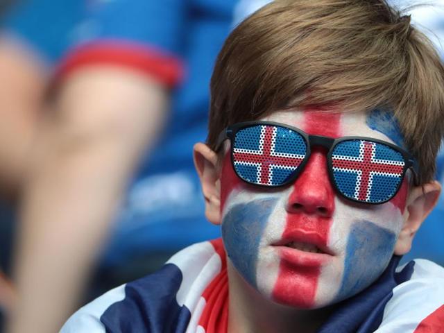 An Iceland supporter waits before the Euro 2016 group F football match between Iceland and Austria at the Stade de France stadium in Saint-Denis. (AFP Photo) An Iceland supporter waits before the Euro 2016 group F football match between Iceland and Austria at the Stade de France stadium in Saint-Denis. (AFP Photo)
