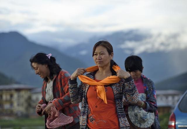 Education in international universities, exposure through the Internet on the latest smartphones, and television programmes have exposed young Bhutanese to a different world. (Gurinder Osan/HT PHOTO) Education in international universities, exposure through the Internet on the latest smartphones, and television programmes have exposed young Bhutanese to a different world. (Gurinder Osan/HT PHOTO)