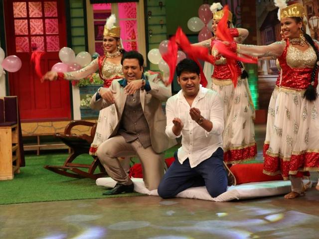 Govinda even did some qawwali style performance for Kapil. (IANS)