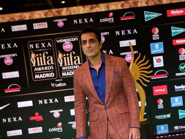 Sonu Sood poses on the green carpet as he arrives at the 17th edition of IIFA Awards (International Indian Film Academy Awards) in Madrid on June 24, 2016. (AFP) Sonu Sood poses on the green carpet as he arrives at the 17th edition of IIFA Awards (International Indian Film Academy Awards) in Madrid on June 24, 2016. (AFP)