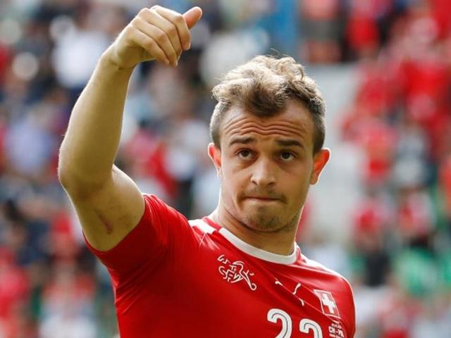 Switzerland's Xherdan Shaqiri scores his side's first goal during the Euro 2016 round of 16 match. (AP Photo) Switzerland's Xherdan Shaqiri scores his side's first goal during the Euro 2016 round of 16 match. (AP Photo)