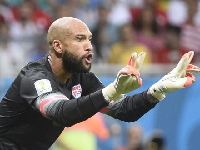 Tim Howard will be in goal for just the fourth time in five months. (AP) Tim Howard will be in goal for just the fourth time in five months. (AP)