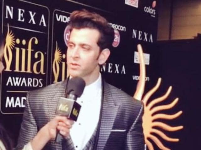 The spat with Kangana Ranaut is not a thing of the past yet, says Hrithik Roshan.(Twitter)