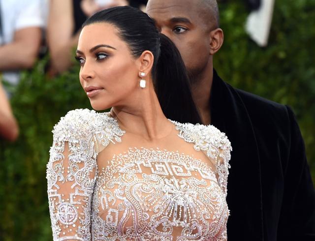 Go for soft rounded eyebrows if your face is heart shaped like Kim Kardashian. (AFP) Go for soft rounded eyebrows if your face is heart shaped like Kim Kardashian. (AFP)