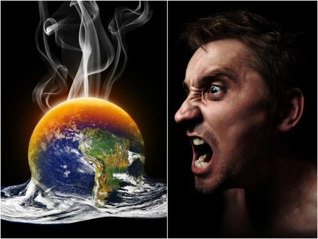 A rise in temperature leads to a faster life strategy, less focus on the future and less self-control — all of which trigger violence, claim scientists. (Shutterstock) A rise in temperature leads to a faster life strategy, less focus on the future and less self-control — all of which trigger violence, claim scientists. (Shutterstock)