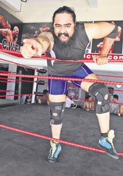 Inderpreet Singh is Super Khalsa for CWE. (Anil Dayal/HT Photo) Inderpreet Singh is Super Khalsa for CWE. (Anil Dayal/HT Photo)