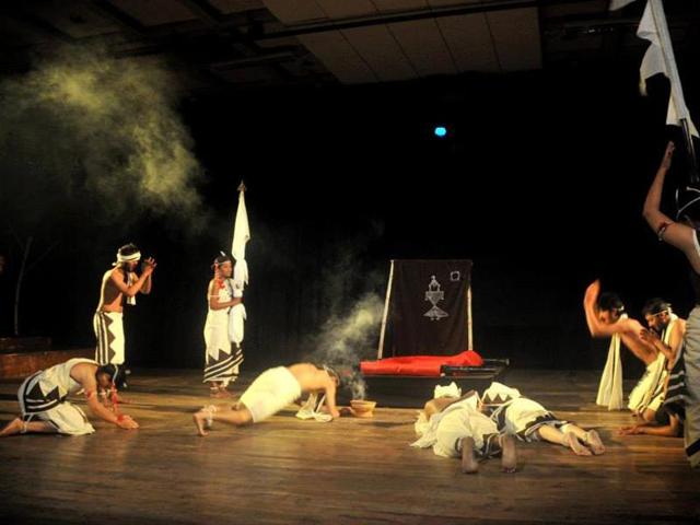 Culturally-rich city Bhopal hosts around 20 theatre festivals round the year. However, not much has been shown on the folk front. (HT photo) Culturally-rich city Bhopal hosts around 20 theatre festivals round the year. However, not much has been shown on the folk front. (HT photo)