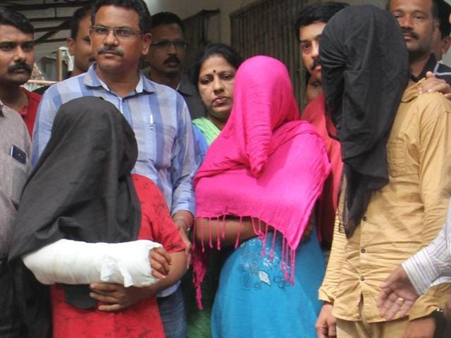 Police said they found bloodstains on the walls in the alley up to 100m from Babli Shaw’s house(FILE) Police said they found bloodstains on the walls in the alley up to 100m from Babli Shaw’s house(FILE)