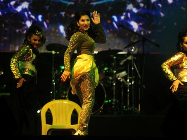 Sunny Leone shakes a leg at an event in Chennai on late 25 June. (AFP) Sunny Leone shakes a leg at an event in Chennai on late 25 June. (AFP)