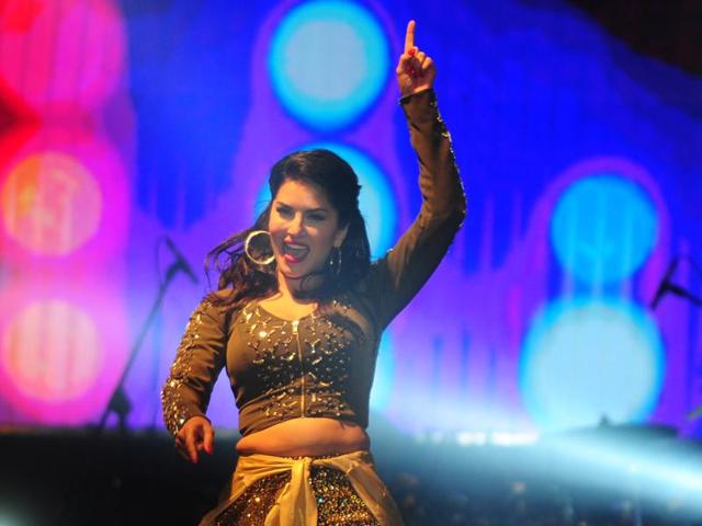 Sunny Leone performs at an event in Chennai on late 25 June. (AFP) Sunny Leone performs at an event in Chennai on late 25 June. (AFP)