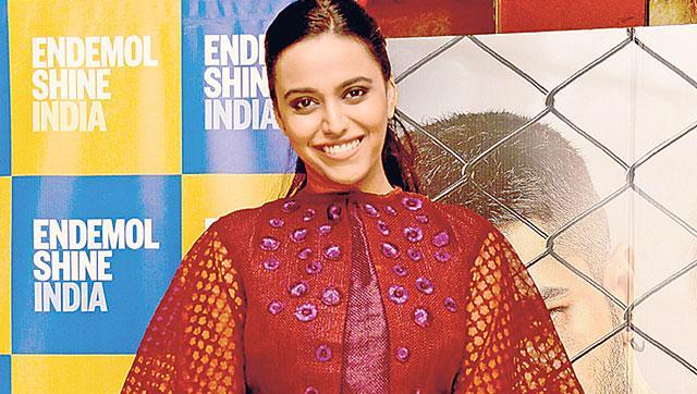 Swara Bhaskar spotted at a Mumbai screening. (Photo: Yogen Shah)