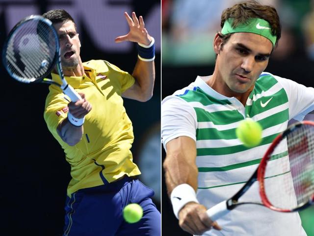 World number one Novak Djokovic and 17-time major winner Roger Federer get Wimbledon under way on Monday, with history beckoning the two Grand Slam A-listers. (AFP Photo) World number one Novak Djokovic and 17-time major winner Roger Federer get Wimbledon under way on Monday, with history beckoning the two Grand Slam A-listers. (AFP Photo)