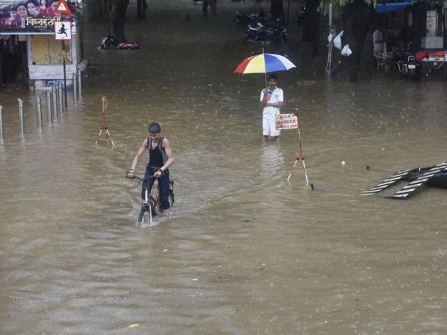 Waterlogging in Mumbai is a perennial problem. However, the Brihanmumbai Municipal Corporation this year assured residents that waterlogging will be far lesser this year compared to the previous monsoons. (Anshuman Poyrekar)