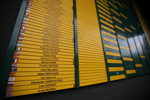 General view before the start of Wimbledon. (REUTERS) General view before the start of Wimbledon. (REUTERS)