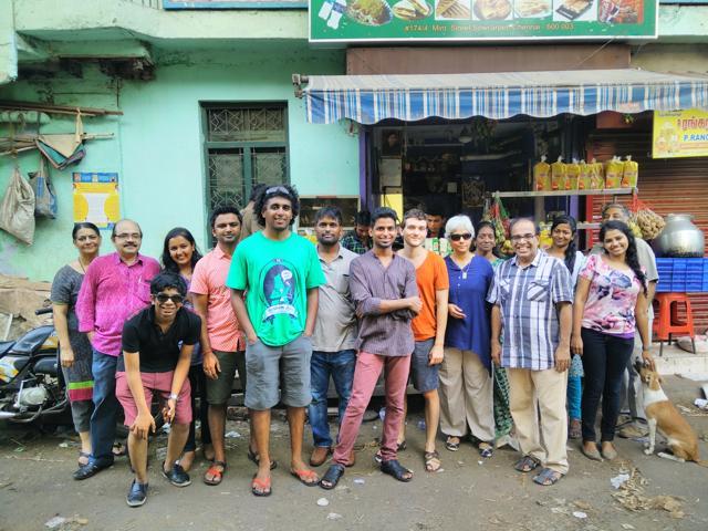 Abhishek Sharma launched his own start-up, Blaffer, instead of opting for placements, and now runs a company that organises food walks in Chennai. Abhishek Sharma launched his own start-up, Blaffer, instead of opting for placements, and now runs a company that organises food walks in Chennai.